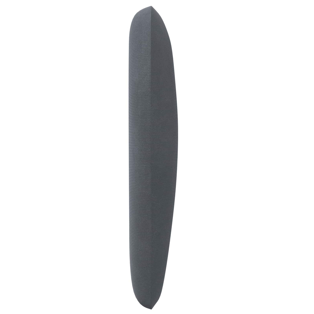 Oreja de cabecero Gris Tenue 40 x 23 x 6 cm Terciopelo