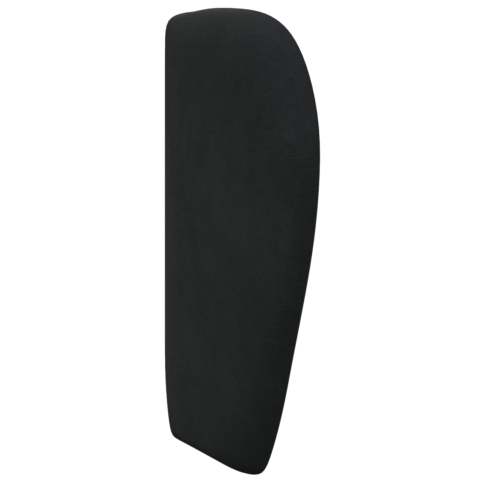 Oreja de cabecero Negro 40 x 23 x 6 cm Terciopelo