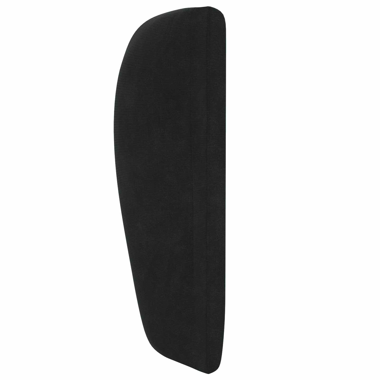 Oreja de cabecero Negro 40 x 23 x 6 cm Terciopelo