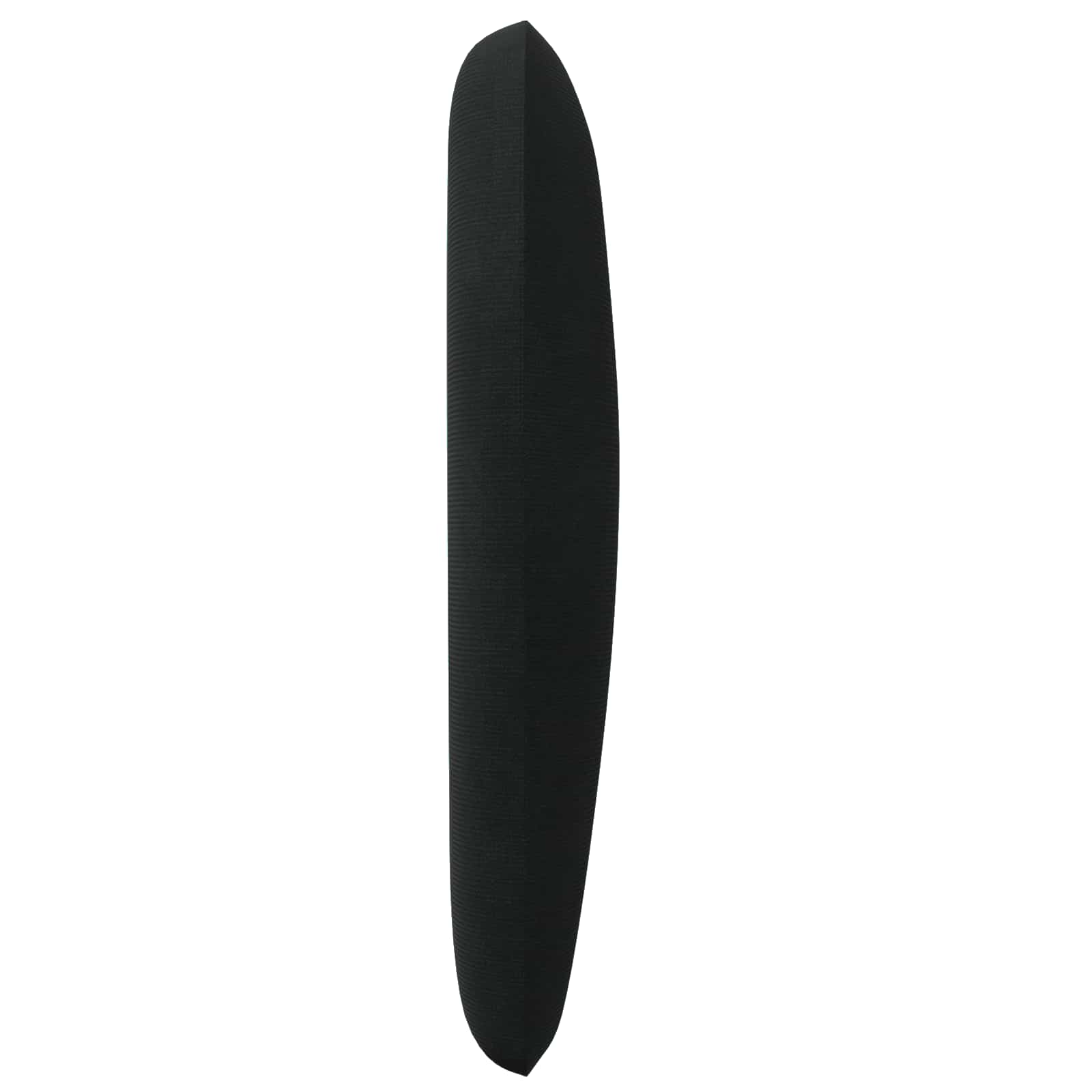 Oreja de cabecero Negro 40 x 23 x 6 cm Terciopelo