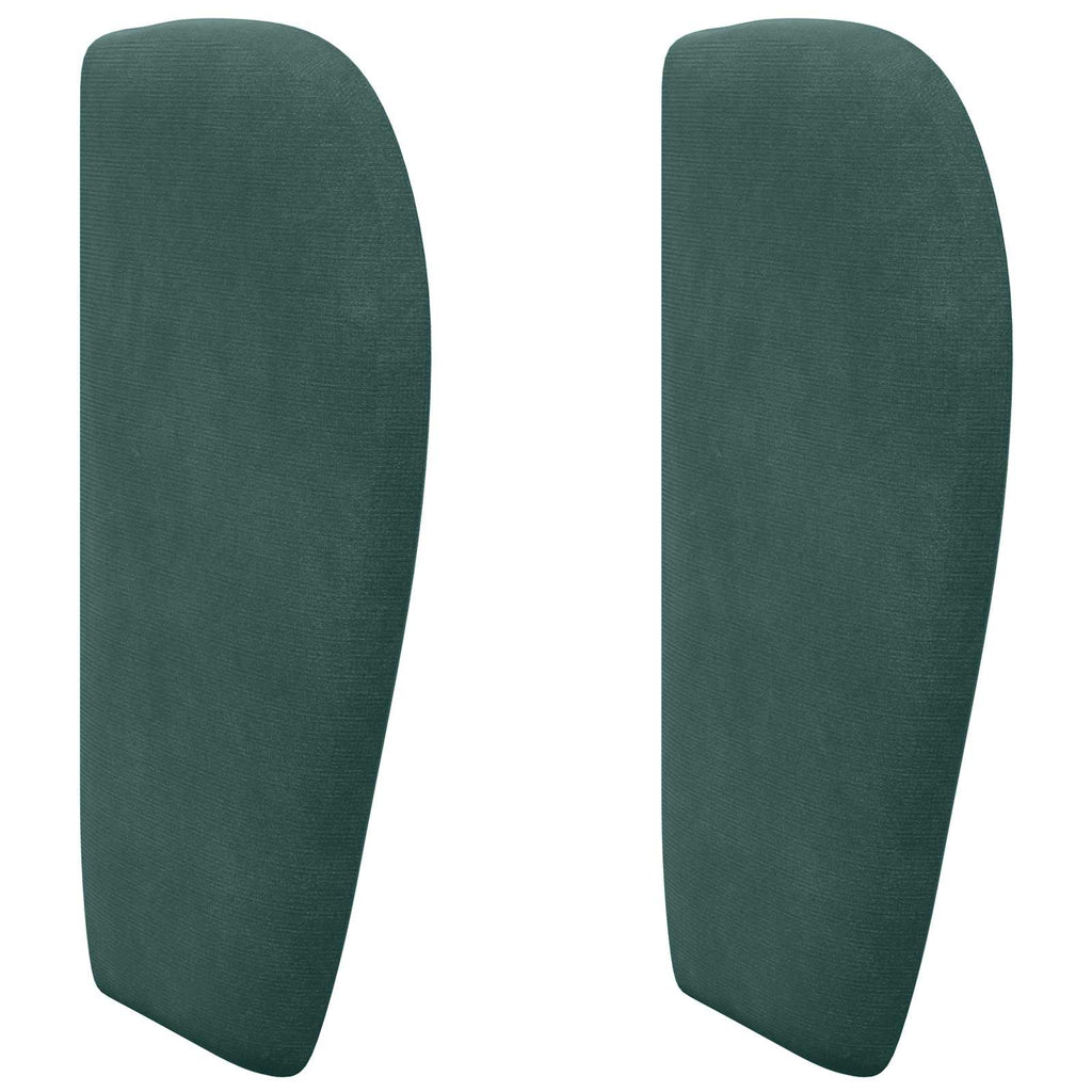 Oreja de cabecero Verde 40 x 23 x 6 cm Terciopelo