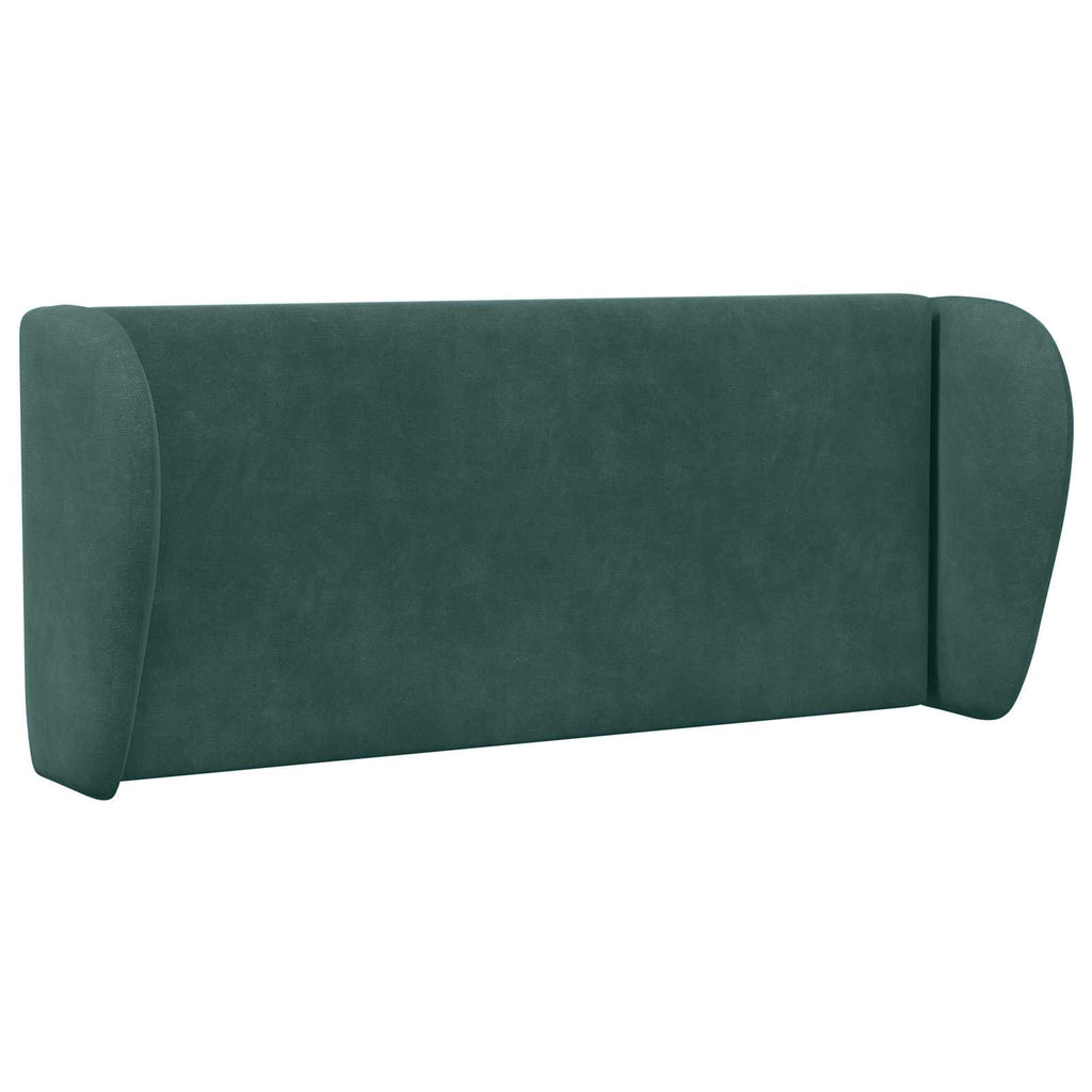 Oreja de cabecero Verde 40 x 23 x 6 cm Terciopelo