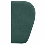 Oreja de cabecero Verde 40 x 23 x 6 cm Terciopelo
