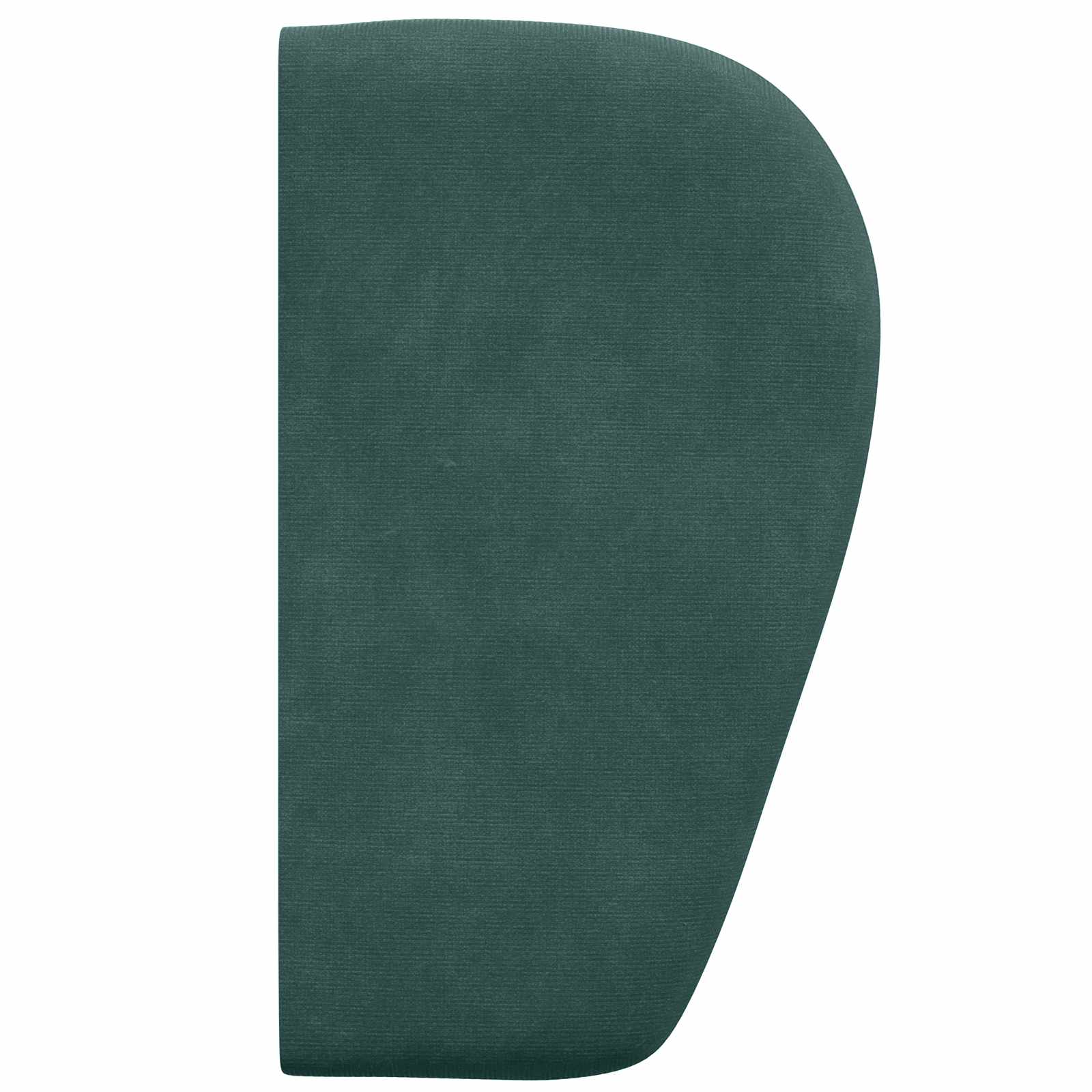Oreja de cabecero Verde 40 x 23 x 6 cm Terciopelo