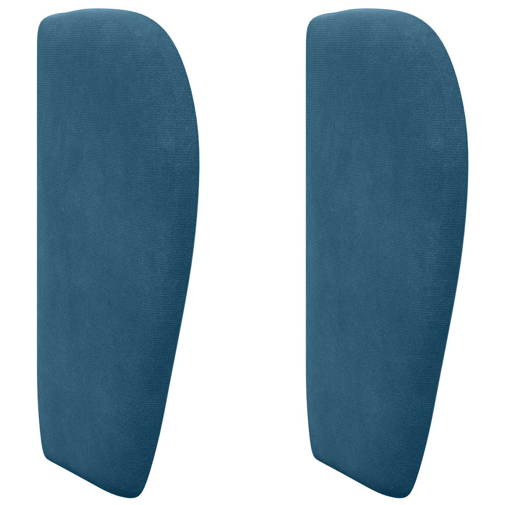 Oreja de cabecero Azul 40 x 23 x 6 cm Terciopelo