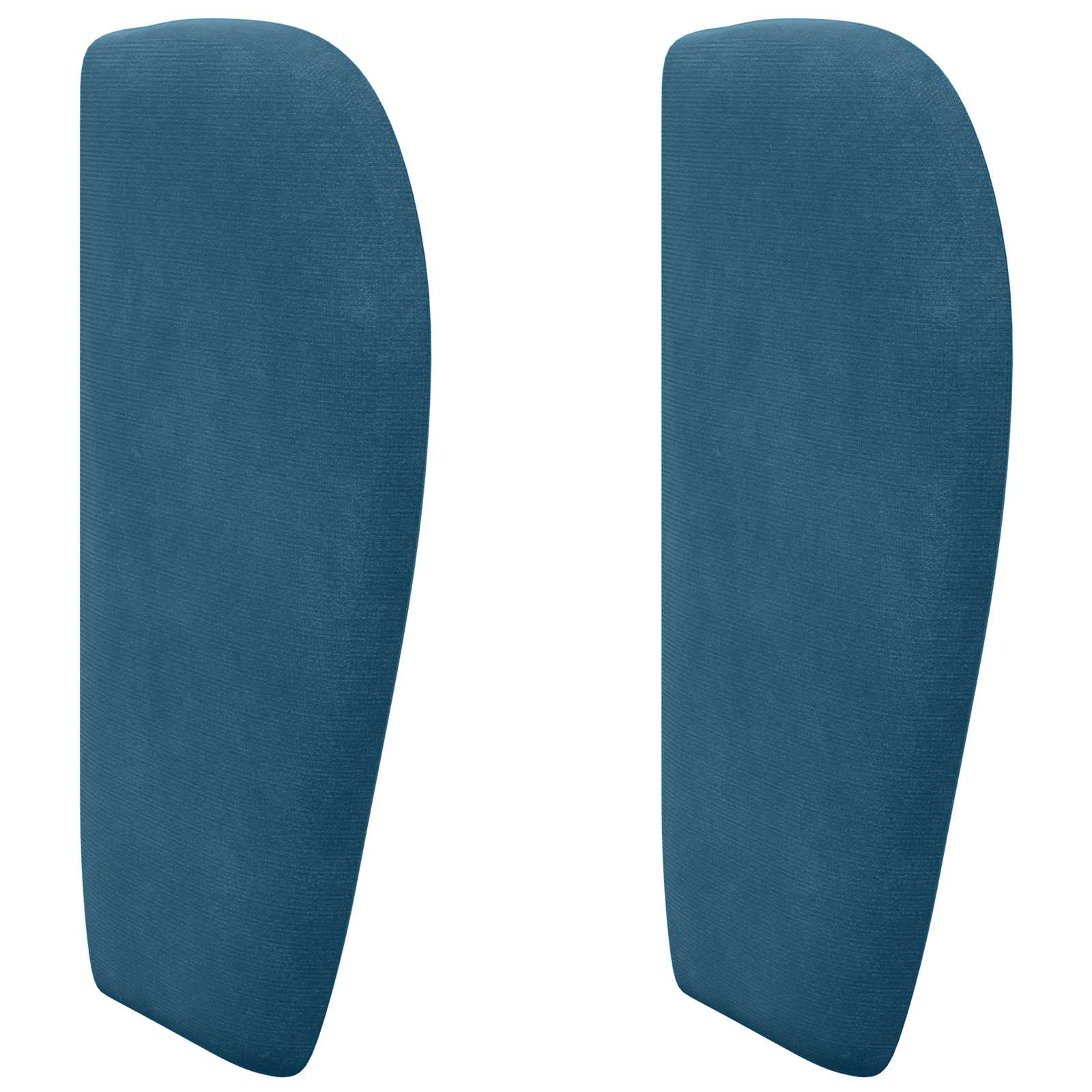 Oreja de cabecero Azul 40 x 23 x 6 cm Terciopelo