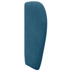 Oreja de cabecero Azul 40 x 23 x 6 cm Terciopelo