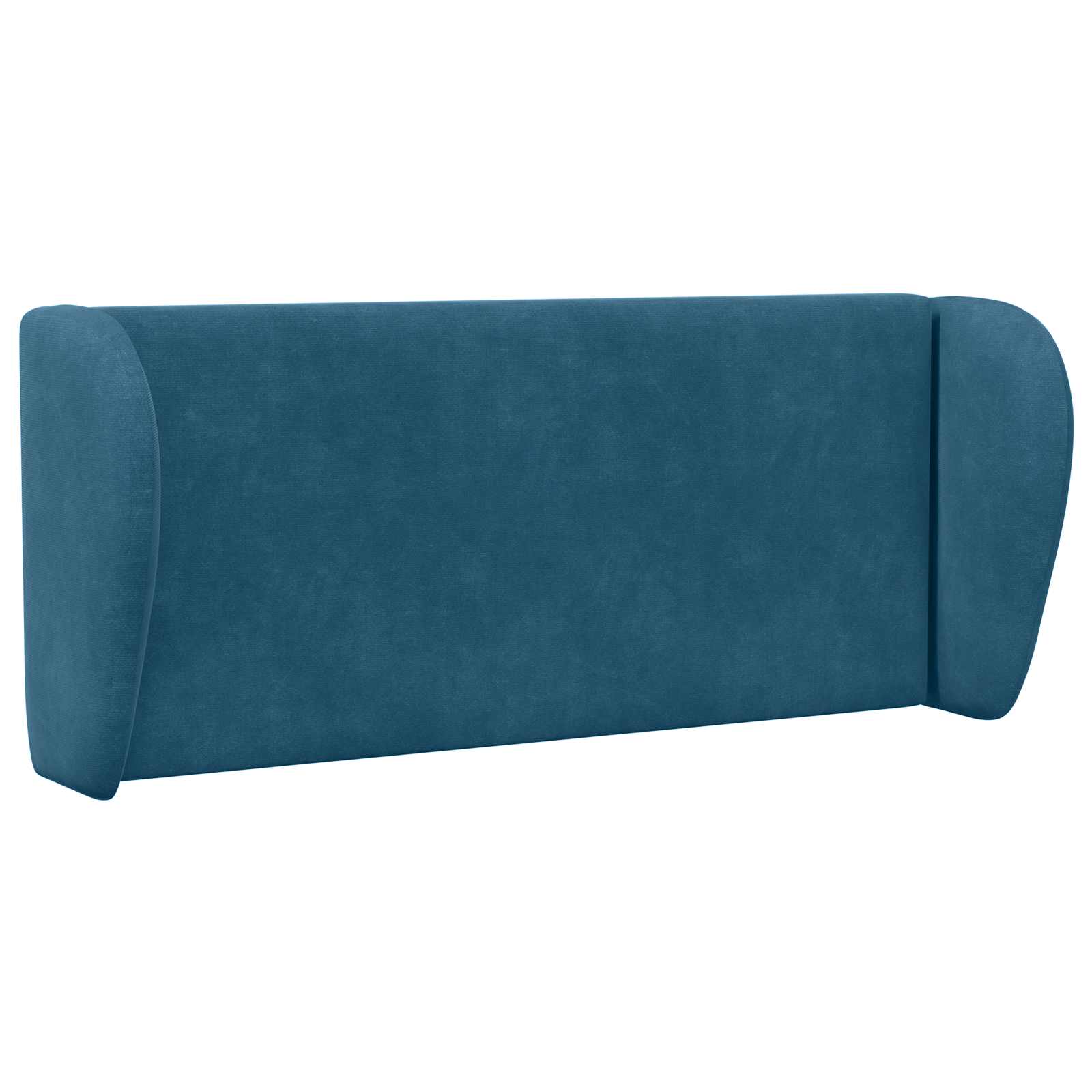 Oreja de cabecero Azul 40 x 23 x 6 cm Terciopelo