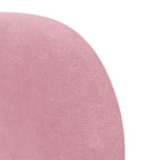 Oreja de cabecero Rosa 40 x 23 x 6 cm Terciopelo