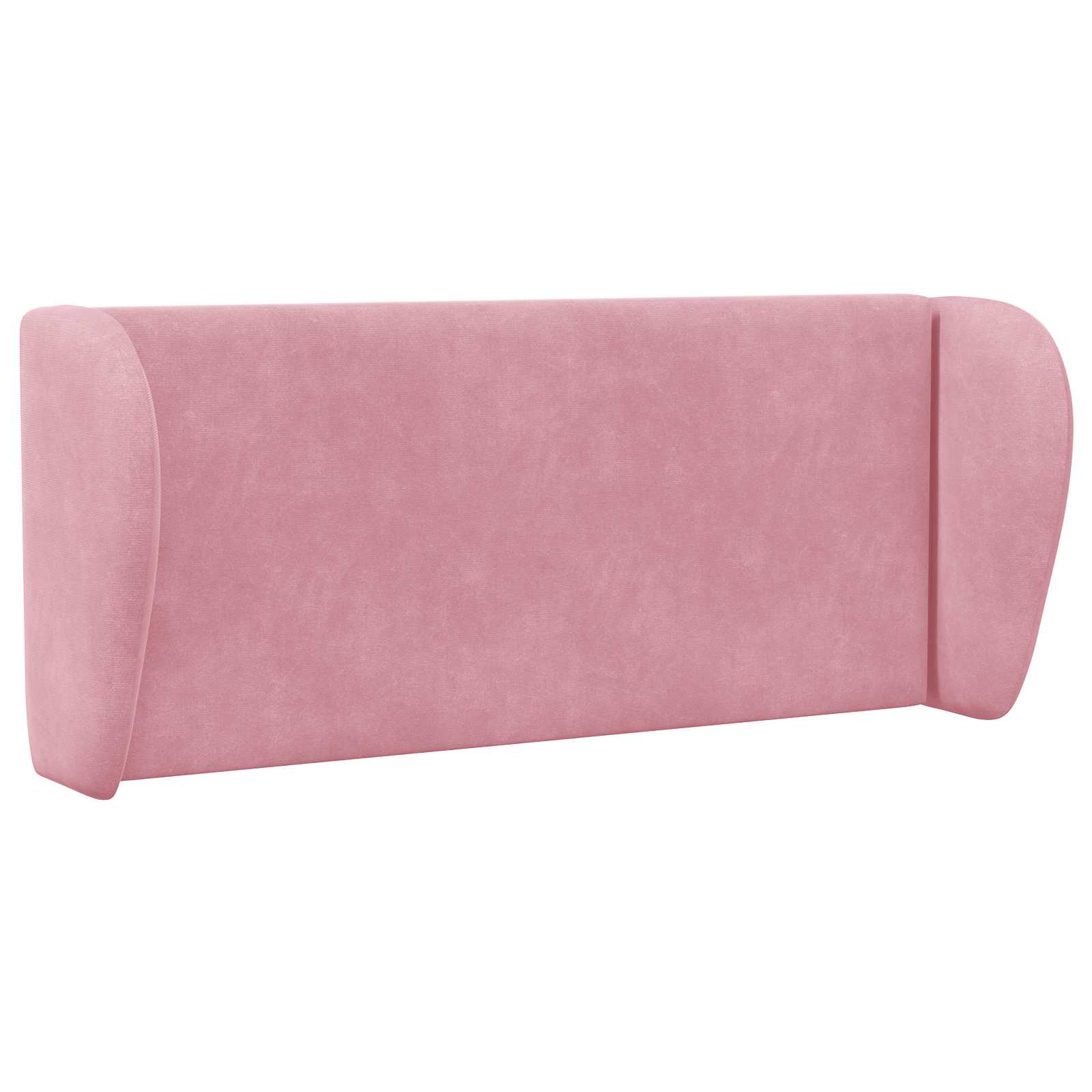Oreja de cabecero Rosa 40 x 23 x 6 cm Terciopelo