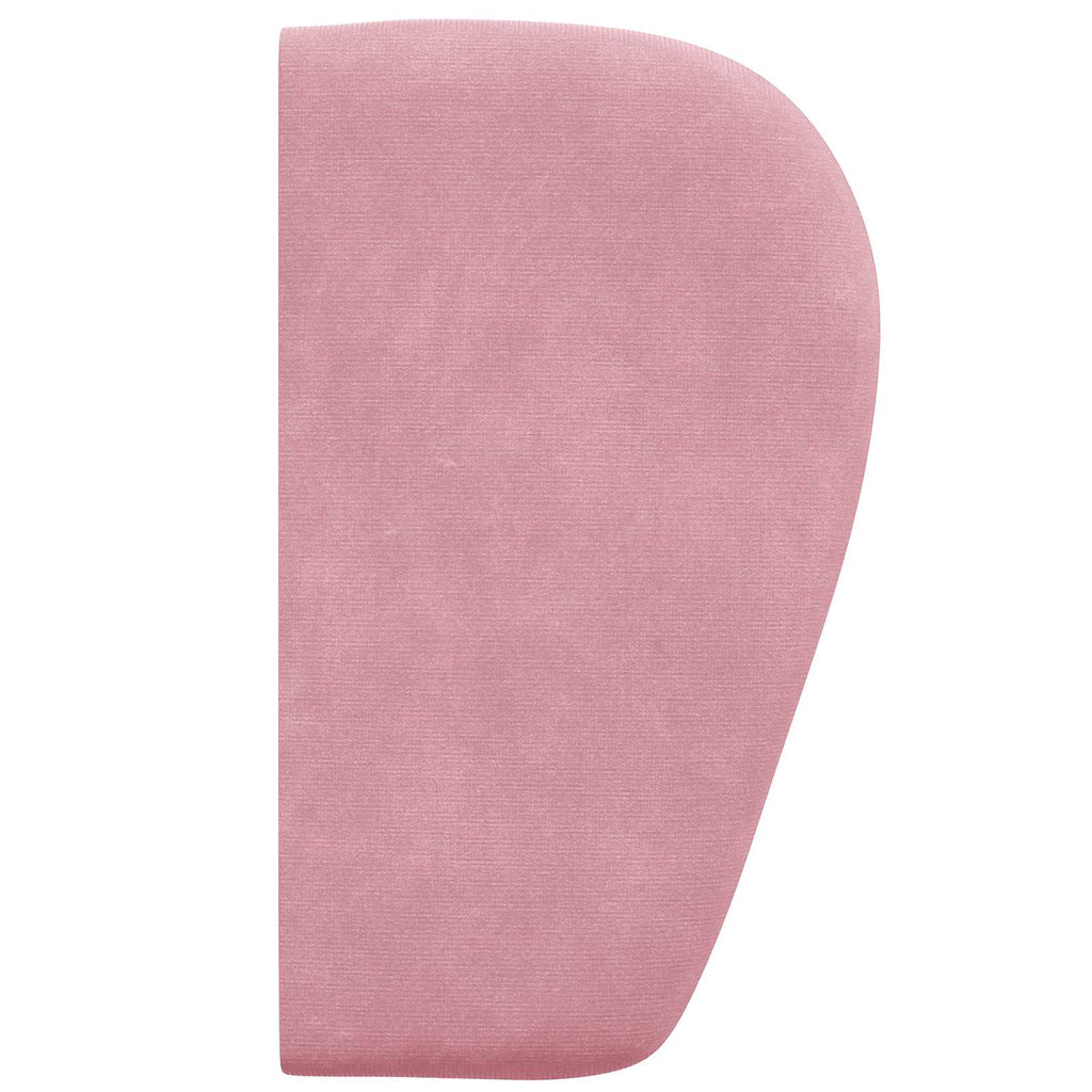 Oreja de cabecero Rosa 40 x 23 x 6 cm Terciopelo