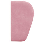 Oreja de cabecero Rosa 40 x 23 x 6 cm Terciopelo