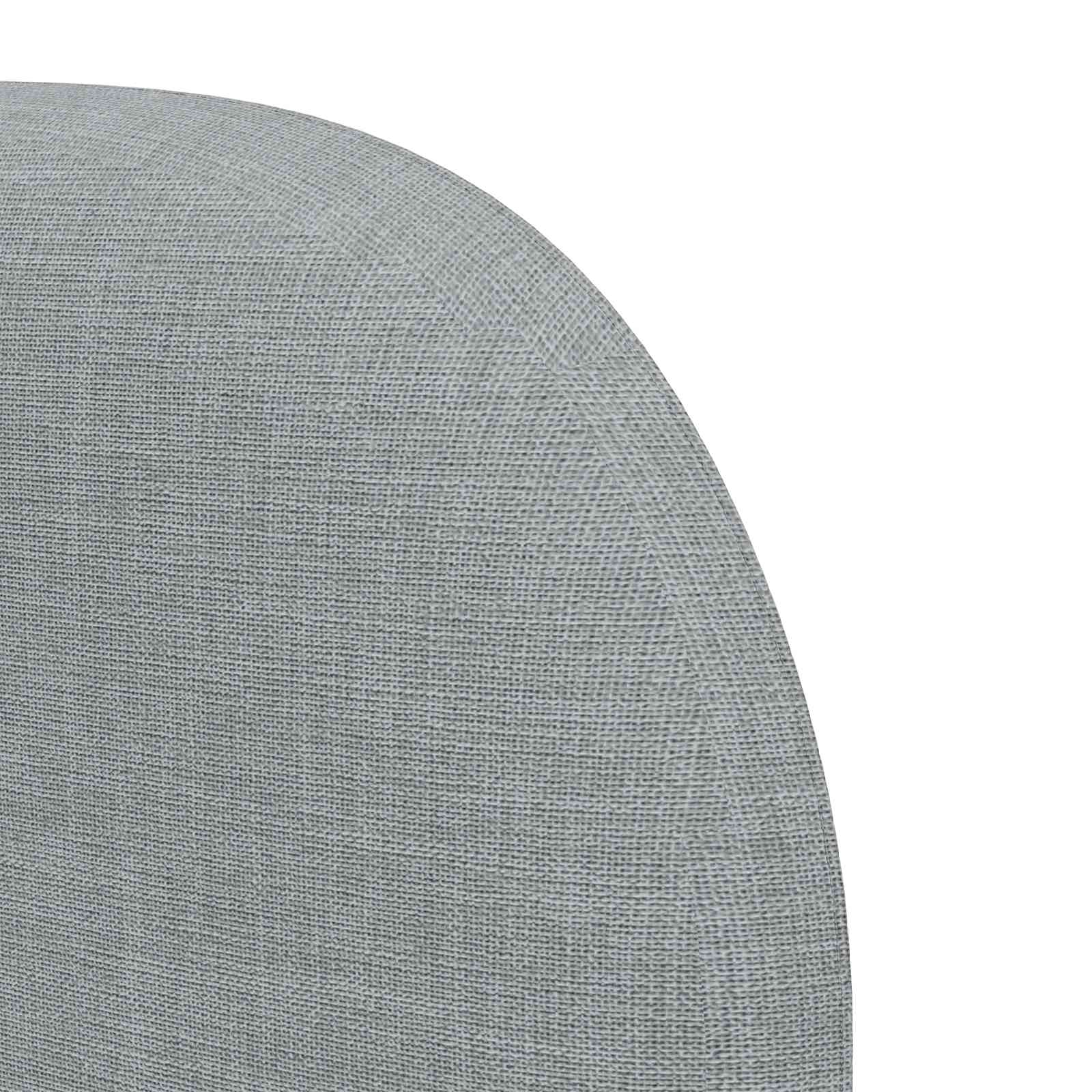 Oreja de cabecero Gris Claro 80 x 23 x 6 cm tela