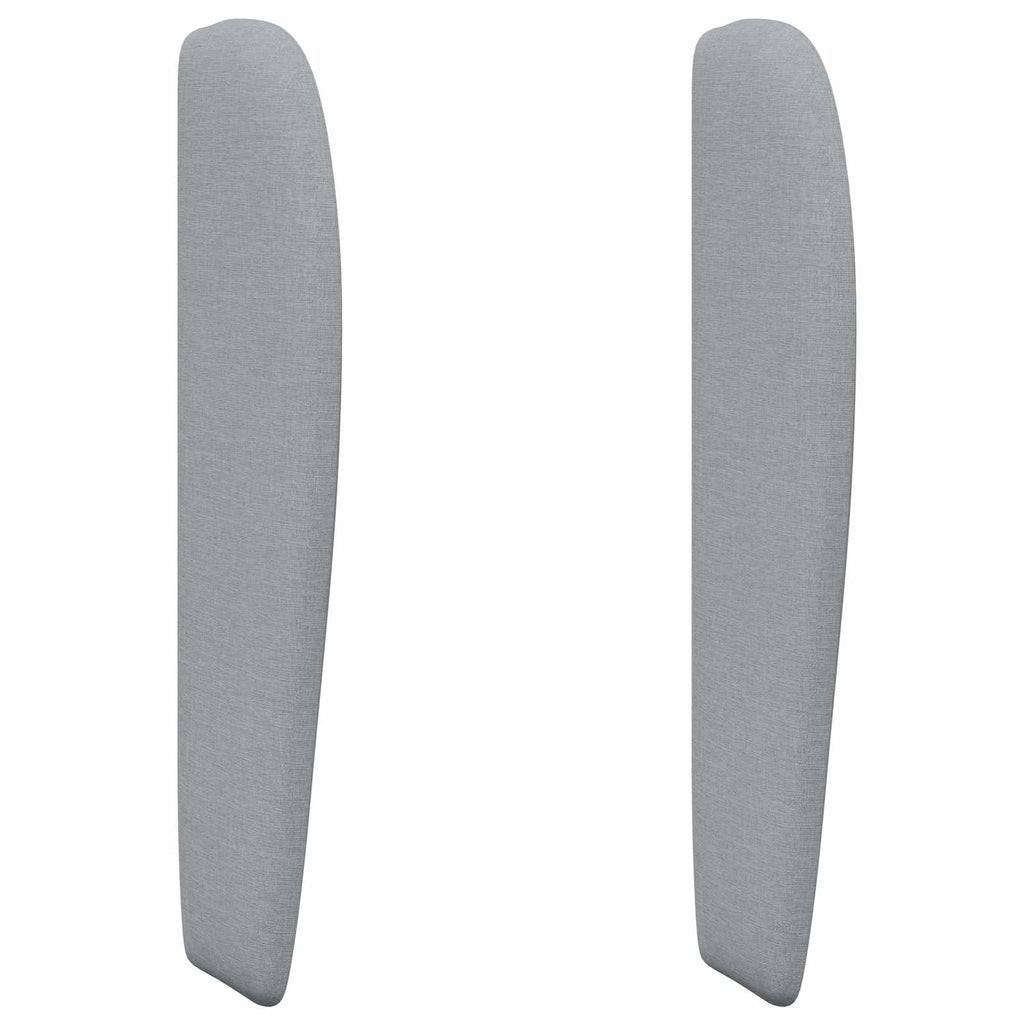 Oreja de cabecero Gris Claro 80 x 23 x 6 cm tela