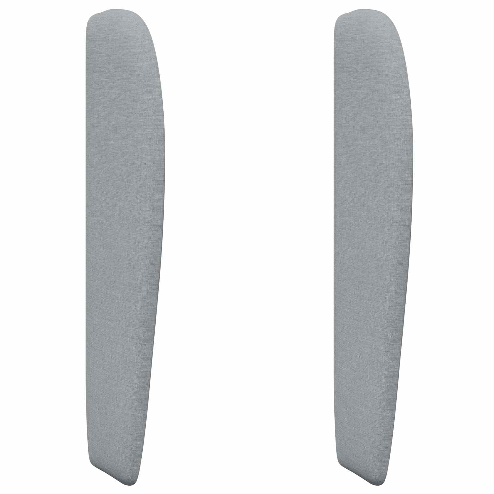 Oreja de cabecero Gris Claro 80 x 23 x 6 cm tela