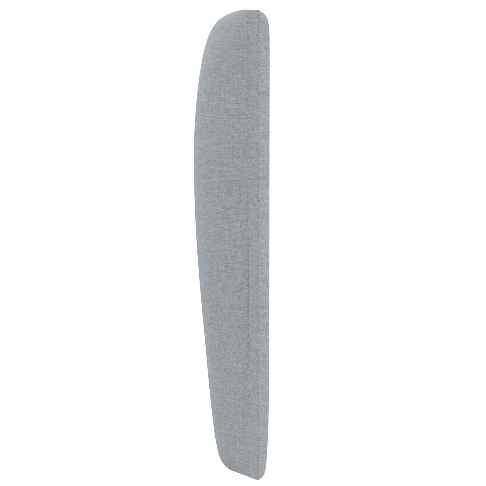 Oreja de cabecero Gris Claro 80 x 23 x 6 cm tela