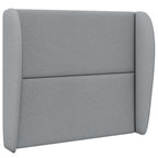 Oreja de cabecero Gris Claro 80 x 23 x 6 cm tela