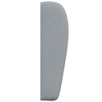 Oreja de cabecero Gris Claro 80 x 23 x 6 cm tela