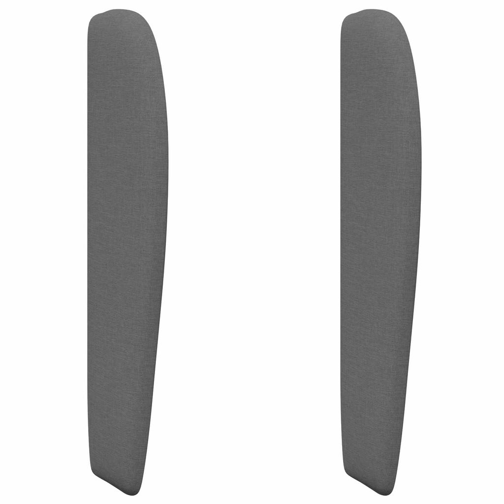 Oreja de cabecero Gris Tenue 80 x 23 x 6 cm tela
