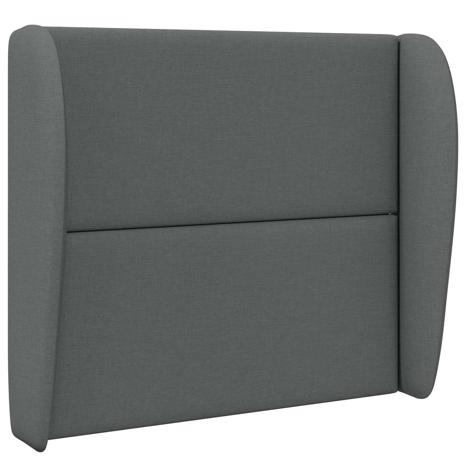 Oreja de cabecero Gris Tenue 80 x 23 x 6 cm tela