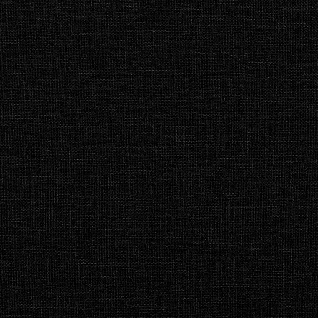 Oreja de cabecero Negro 80 x 23 x 6 cm tela