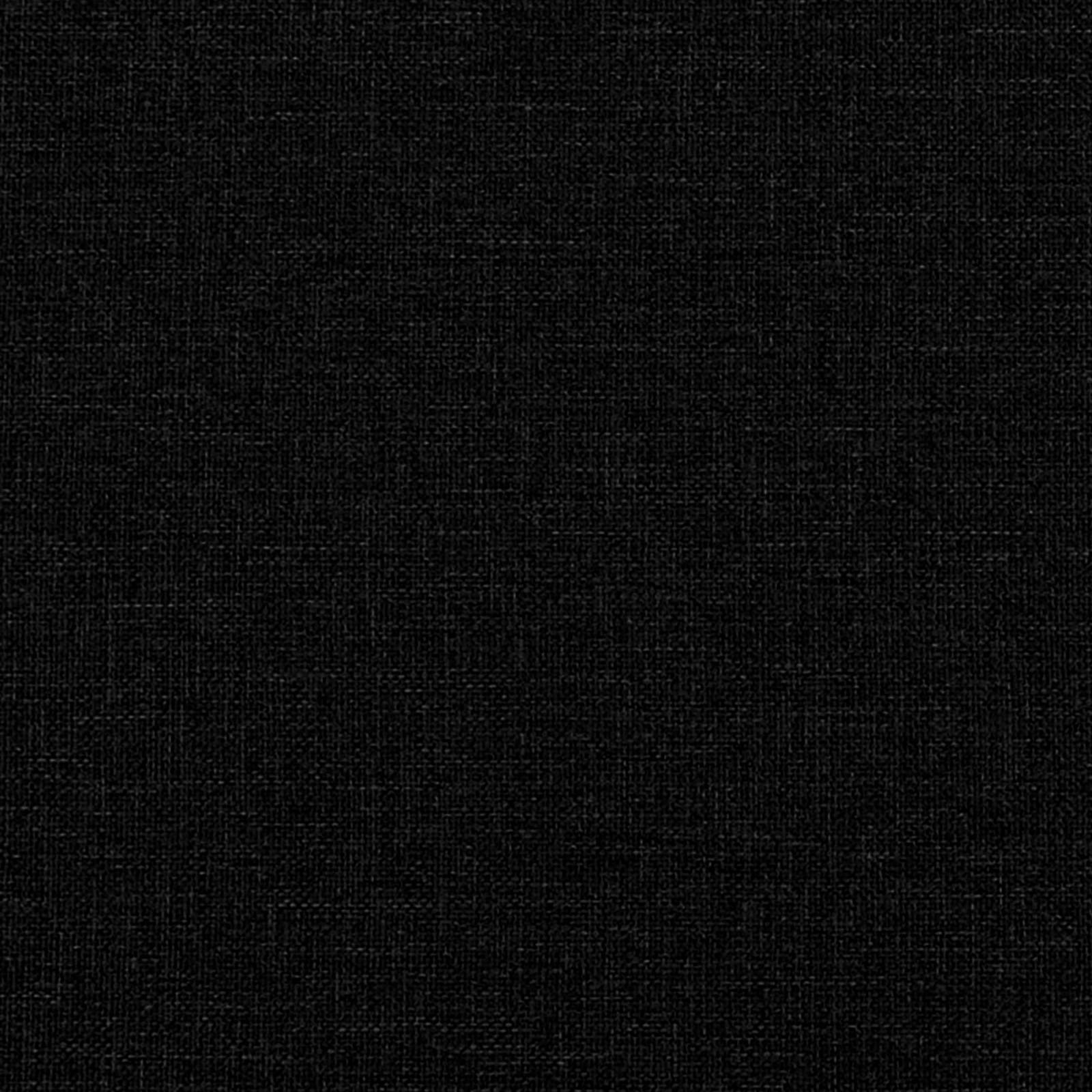 Oreja de cabecero Negro 80 x 23 x 6 cm tela