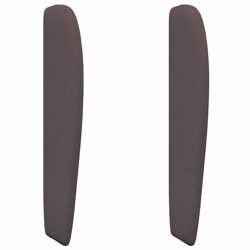Oreja de cabecero Marrón 80 x 23 x 6 cm tela