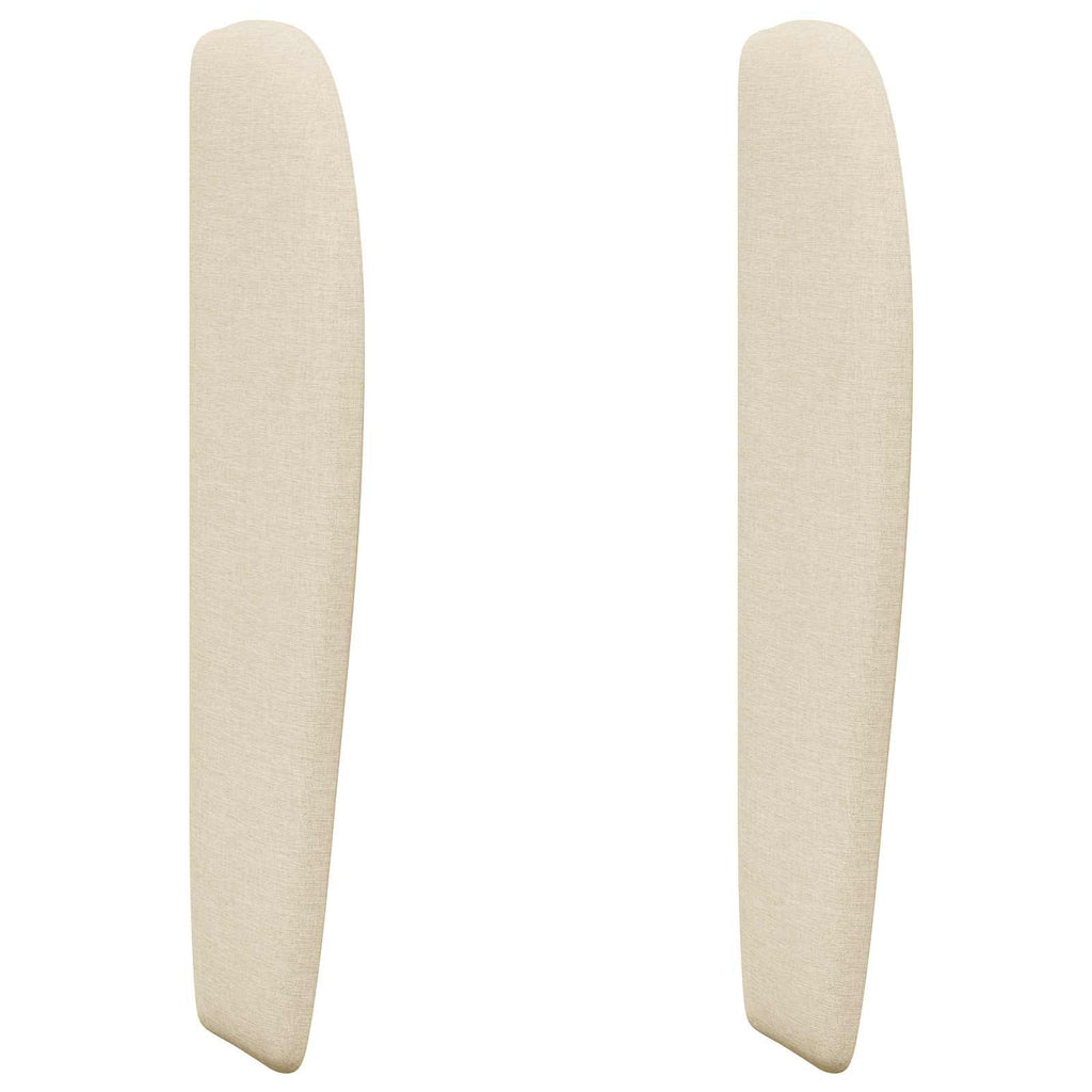 Oreja de cabecero Crema 80 x 23 x 6 cm tela