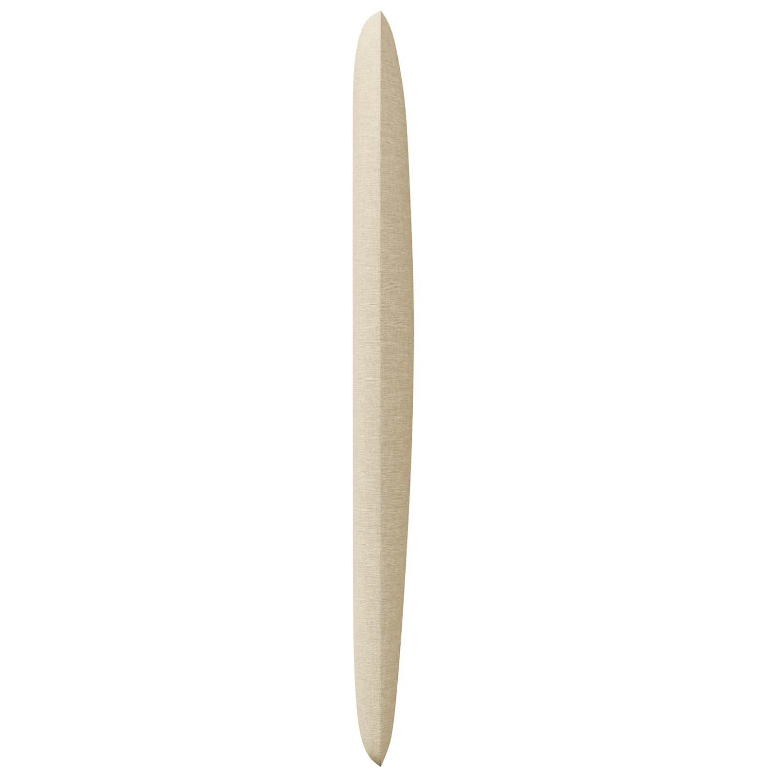 Oreja de cabecero Crema 80 x 23 x 6 cm tela