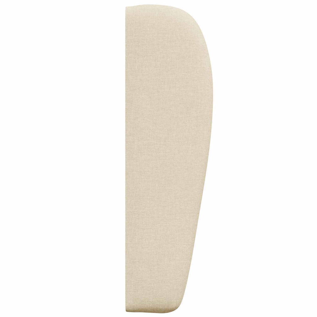 Oreja de cabecero Crema 80 x 23 x 6 cm tela