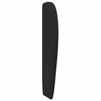 Oreja de cabecero Negro 80 x 23 x 6 cm PVC