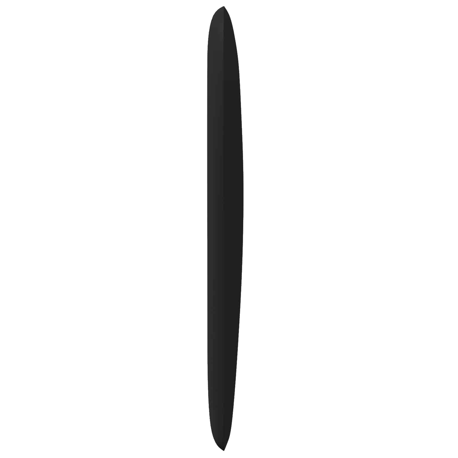 Oreja de cabecero Negro 80 x 23 x 6 cm PVC
