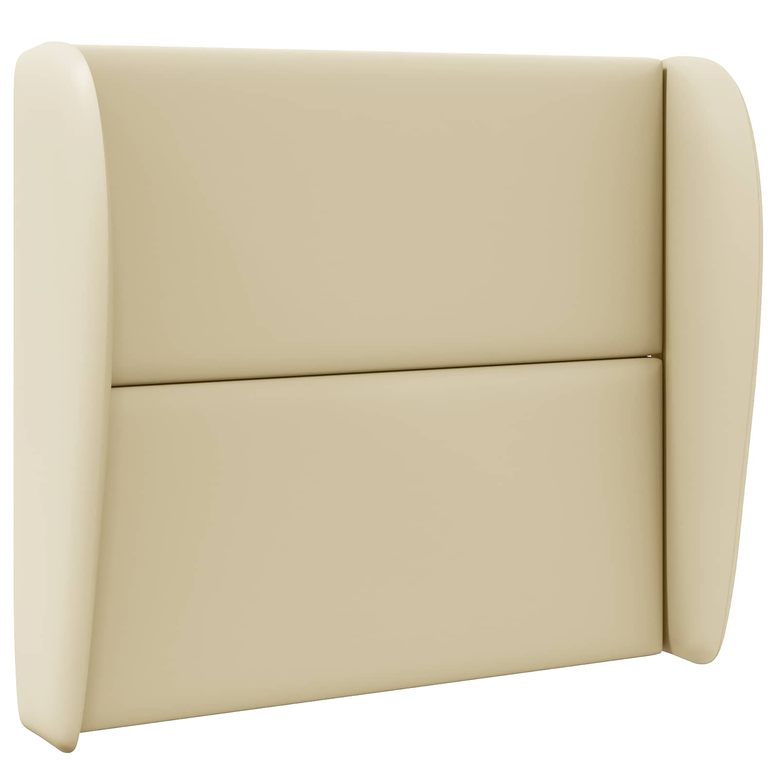 Oreja de cabecero Crema 80 x 23 x 6 cm PVC