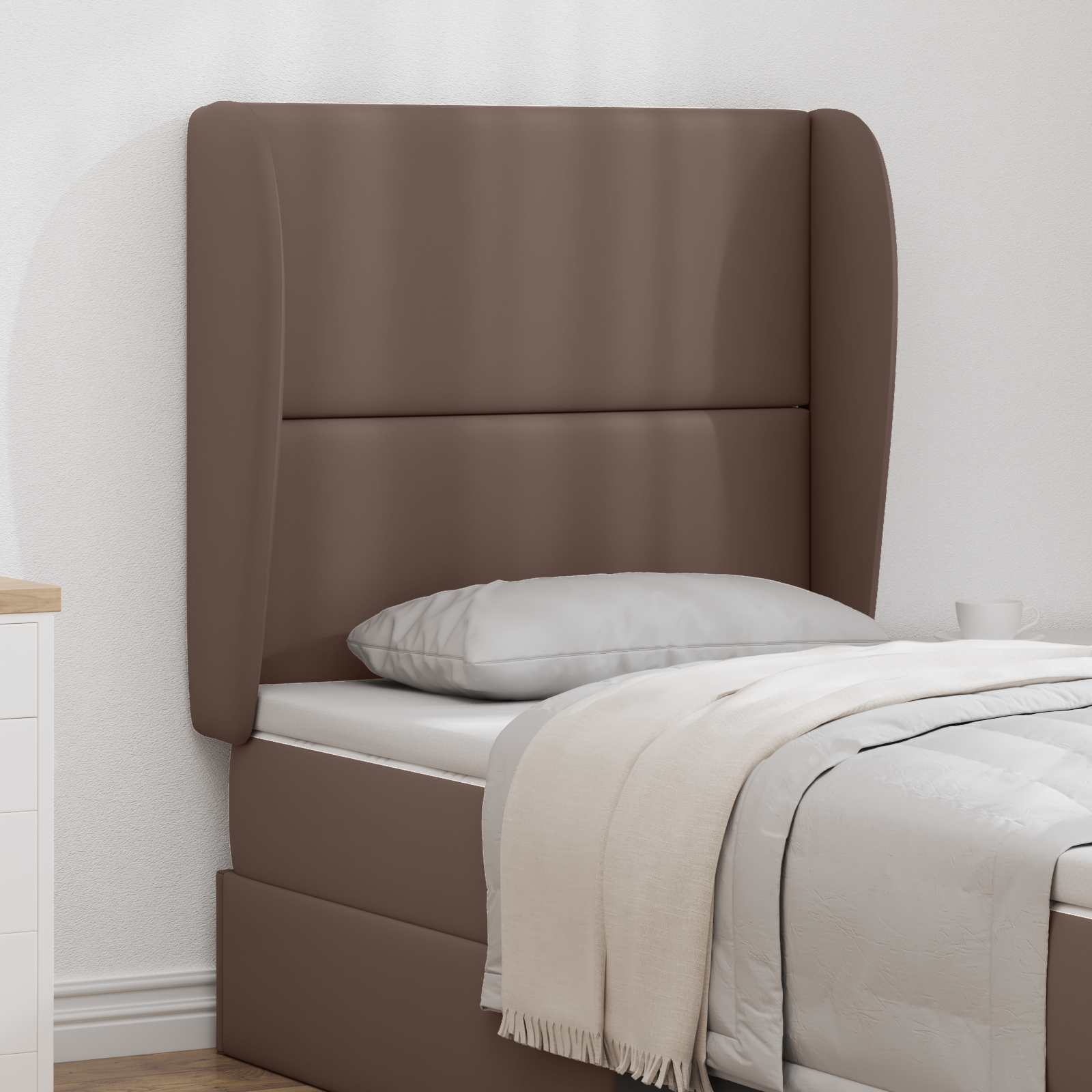 Oreja de cabecero Canela 80 x 23 x 6 cm PVC