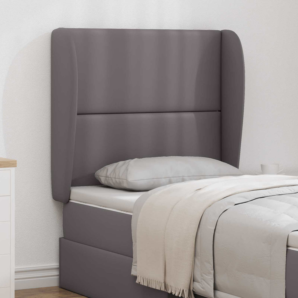 Oreja de cabecero Gris Tenue 80 x 23 x 6 cm PVC