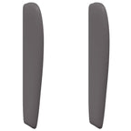 Oreja de cabecero Gris Tenue 80 x 23 x 6 cm PVC