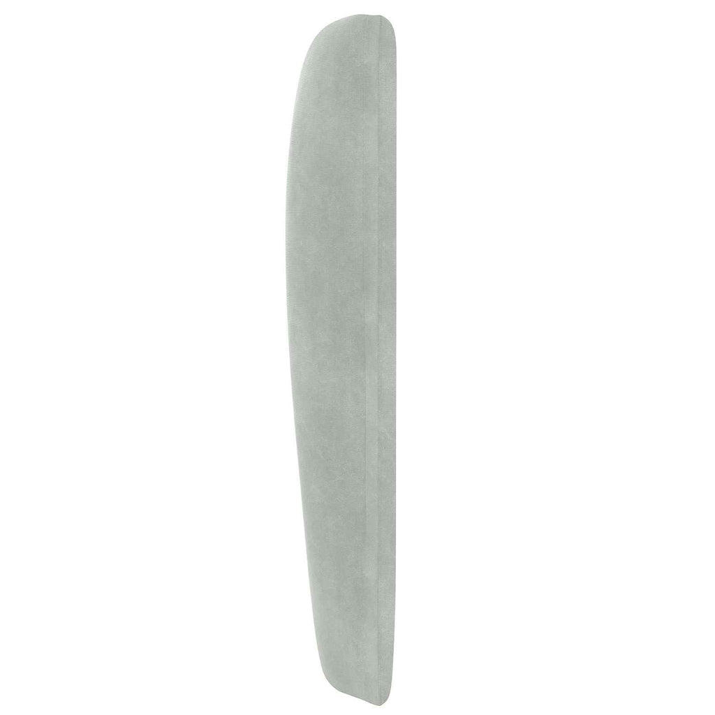 Oreja de cabecero Gris Claro 80 x 23 x 6 cm Terciopelo