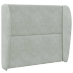 Oreja de cabecero Gris Claro 80 x 23 x 6 cm Terciopelo
