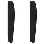 Oreja de cabecero Negro 80 x 23 x 6 cm Terciopelo