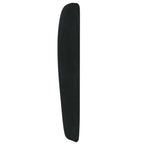 Oreja de cabecero Negro 80 x 23 x 6 cm Terciopelo
