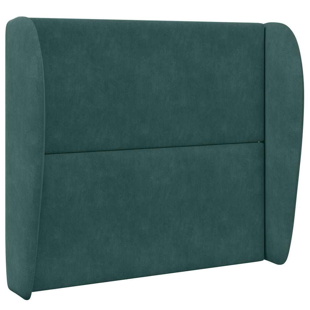 Oreja de cabecero Verde 80 x 23 x 6 cm Terciopelo