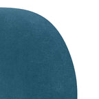 Oreja de cabecero Azul 80 x 23 x 6 cm Terciopelo