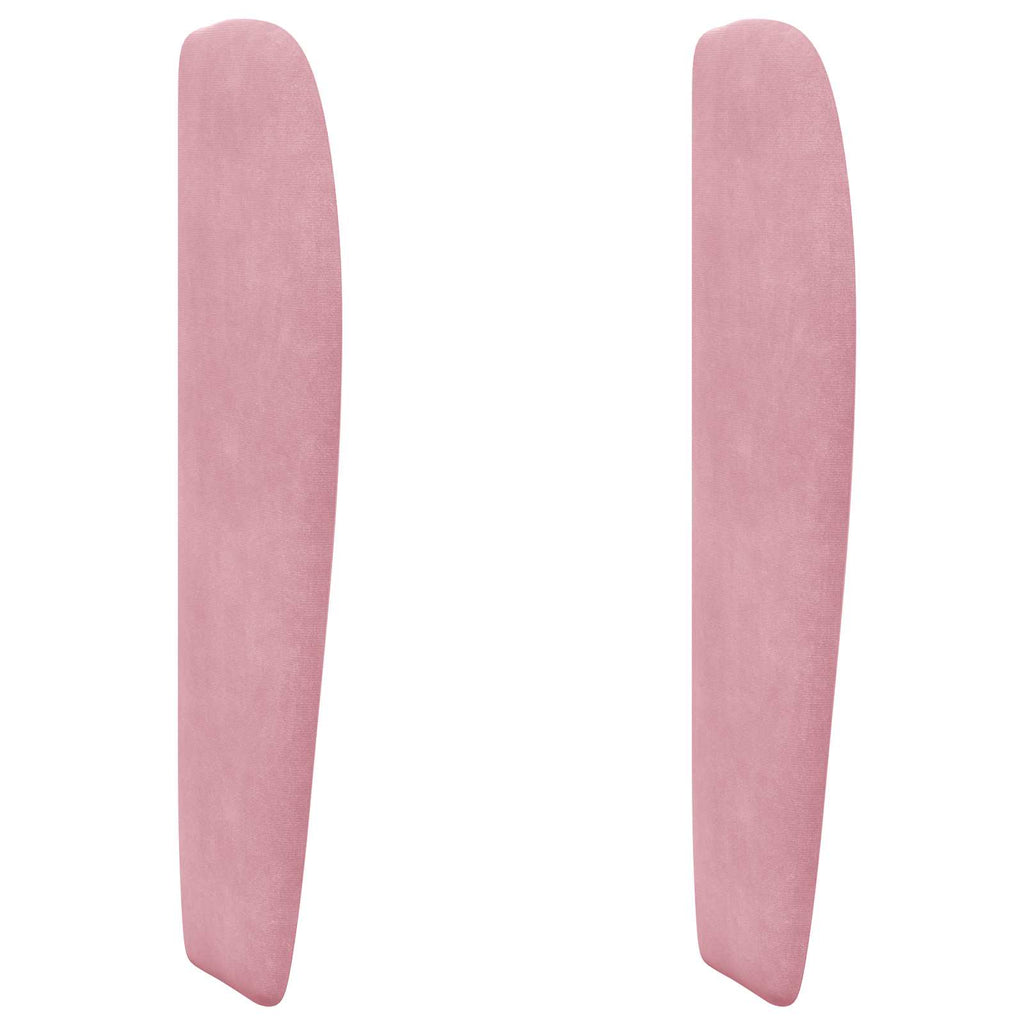 Oreja de cabecero Rosa 80 x 23 x 6 cm Terciopelo
