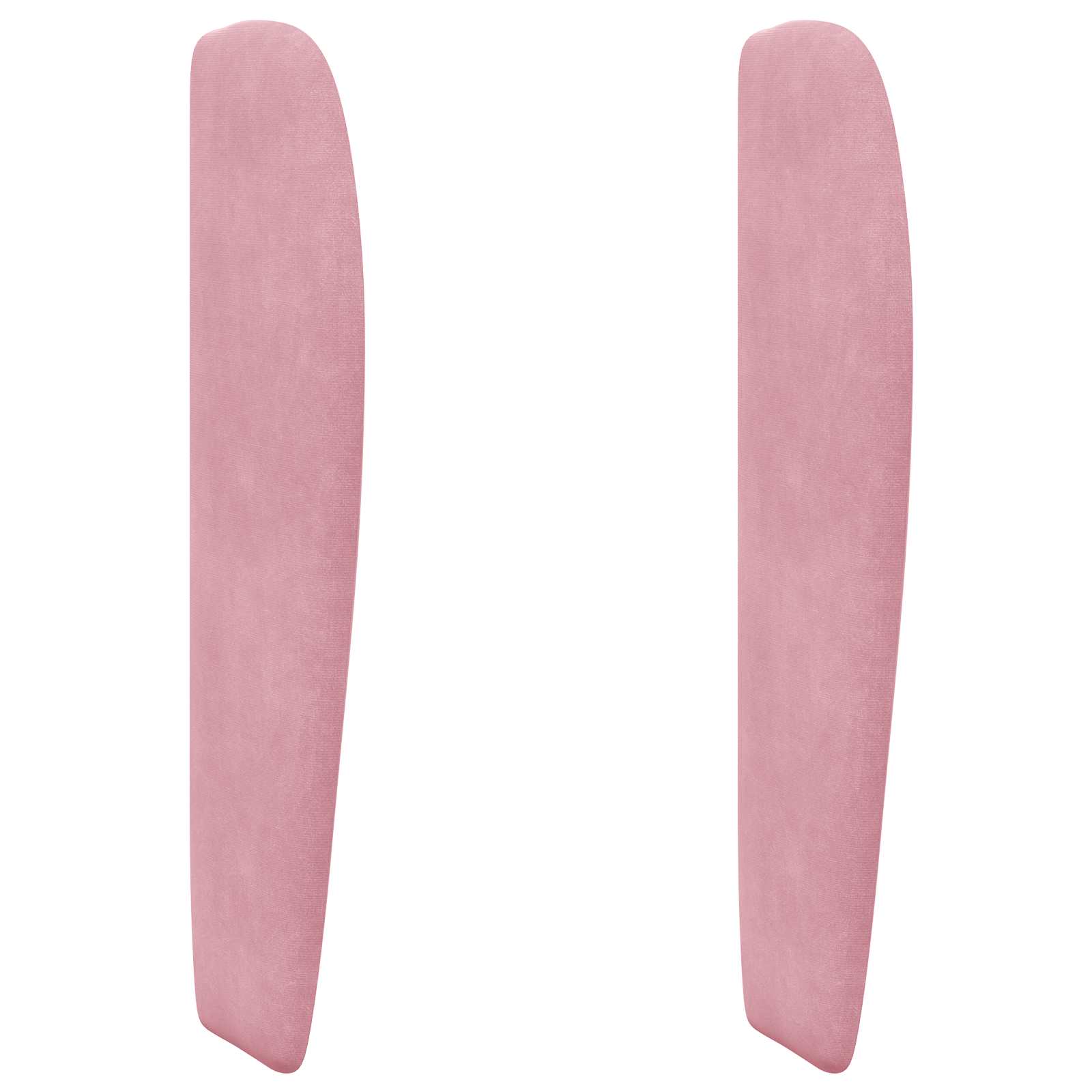 Oreja de cabecero Rosa 80 x 23 x 6 cm Terciopelo