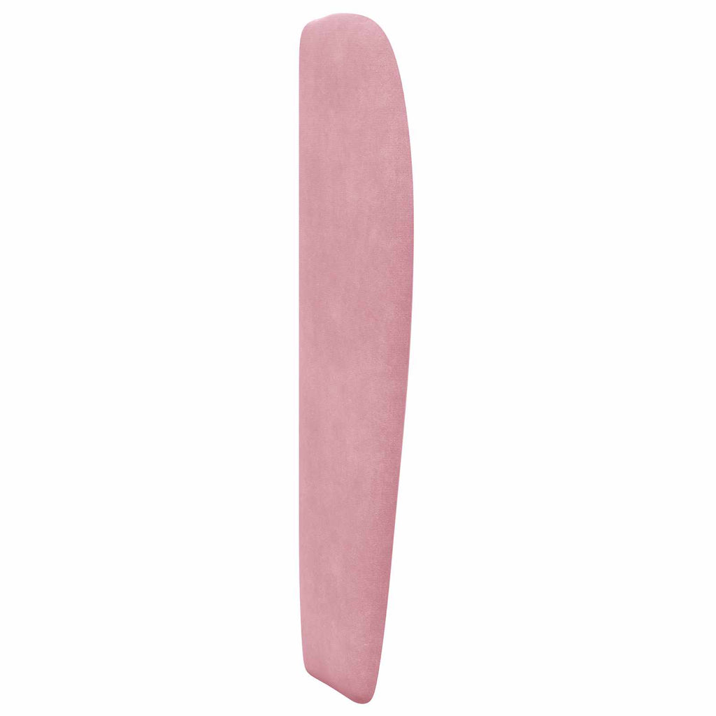 Oreja de cabecero Rosa 80 x 23 x 6 cm Terciopelo