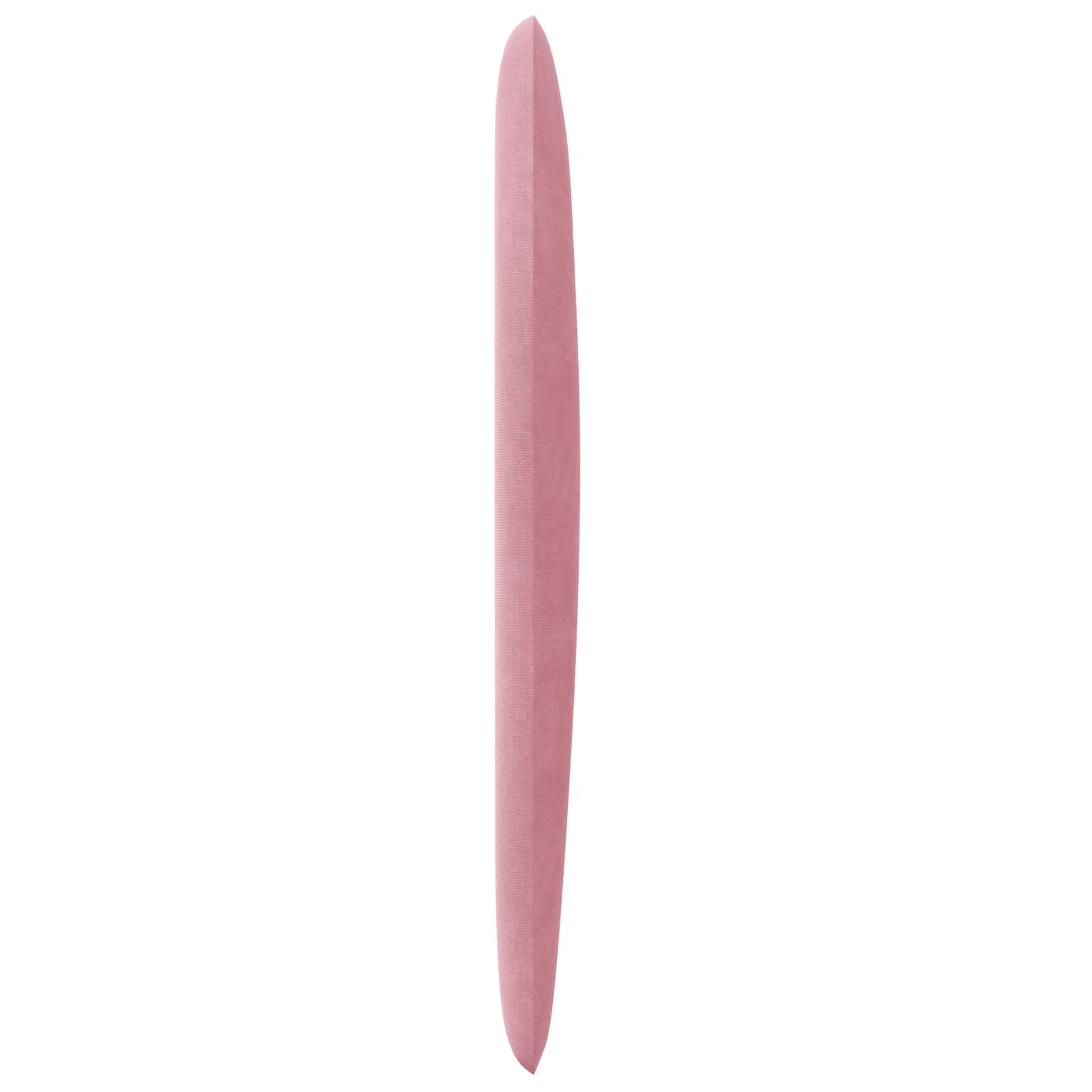 Oreja de cabecero Rosa 80 x 23 x 6 cm Terciopelo