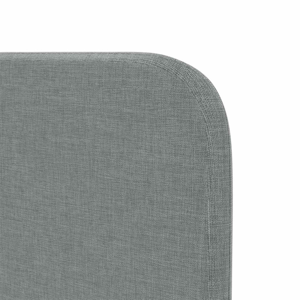 Oreja de cabecero con cabecera Gris 40,5 x 40,5 x 4 cm tela
