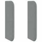 Oreja de cabecero con cabecera Gris 40,5 x 40,5 x 4 cm tela