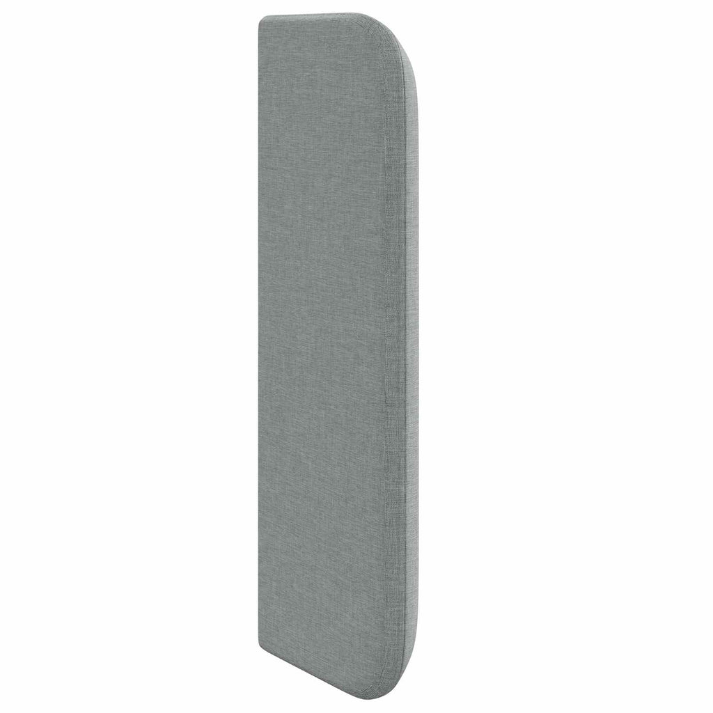 Oreja de cabecero con cabecera Gris 40,5 x 40,5 x 4 cm tela