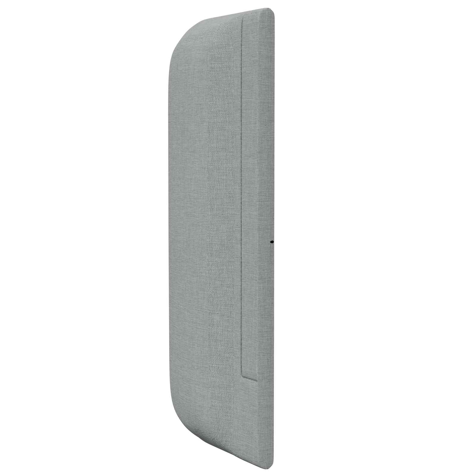 Oreja de cabecero con cabecera Gris 40,5 x 40,5 x 4 cm tela